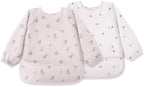 Susurration Baby Long Sleeve Bib Waterproof Sleeved Bib Smock by Susurration