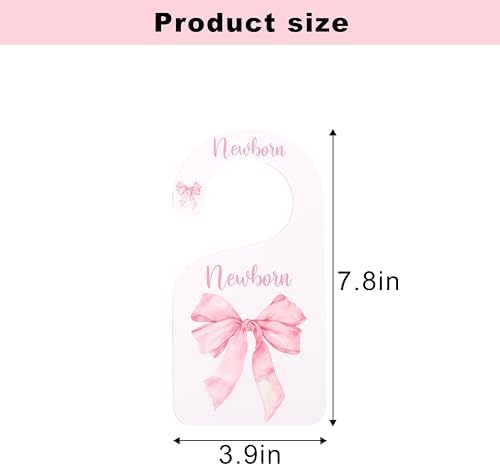 Bow Nursery Closet Dividers, Bow Baby Shower, Girl Closet Dividers - Image 2