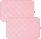 Mini Crib Mattress Protector 2 Pack Mini Crib Sheets Waterproof Pad Cover by Bilobanbabybedding