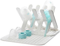 Munchkin Bottle Drying Rack and Mat, Holds 8 Bottles, Pump Parts, & Accessories by Munchkin