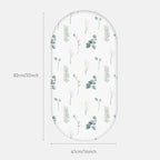 Baby Bassinet Sheets 4 Pack, Fits Rectangle Round Oval Hourglass Mattress - Image 2