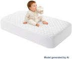 BEDSUM 2-Pack Waterproof Mini Crib Mattress Protector - Image 2