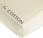 American Baby Company Cotton Fitted Crib Sheet 52x28" - Image 2