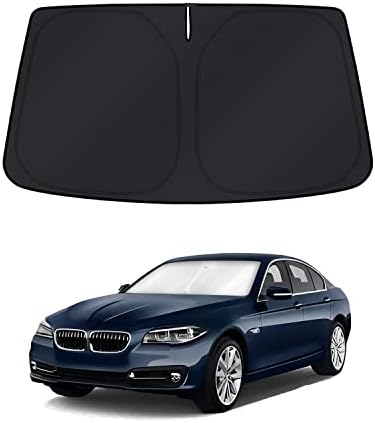 KUST Windshield Sun Shade for 2011-2016 BMW 5 Series 525i 520i 528i 530i 535d by KUST