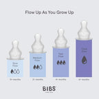 BIBS Plastic Baby Bottle, 270 ml, Silicone Nipple - Image 3