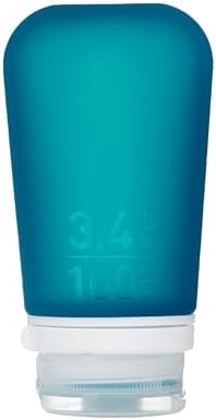 humangear GoToob+ | Refillable Silicone Travel Bottle | Locking Lid | Food-Safe by humangear