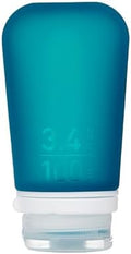 humangear GoToob+ | Refillable Silicone Travel Bottle | Locking Lid | Food-Safe by humangear