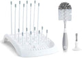 Munchkin Fold Baby Bottle Drying Rack and Bristle Bottle Brush Cleaning by Munchkin
