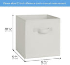 Cupic Cupid 6-Pack 11x11 Storage Cubes, Storage Organizer Bins - Image 3