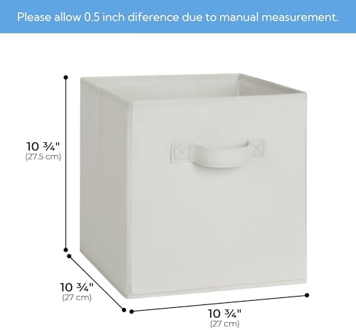 Cupic Cupid 6-Pack 11x11 Storage Cubes, Storage Organizer Bins - Image 3