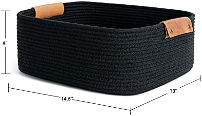 CHICVITA Large Woven Rope Gift Basket - Image 3