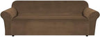 H.VERSAILTEX Stretch Velvet Sofa Covers Large Couch Covers Furniture Protector by HVERSAILTEX