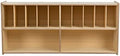 Diaper Storage Organizer, 100% Birch Plywood Wall Mount Diaper Caddy by RRIGoods