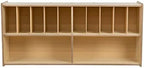 Diaper Storage Organizer, 100% Birch Plywood Wall Mount Diaper Caddy by RRIGoods
