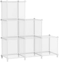 AWTATOS Cube Storage Organizer, Closet Organizers, 6 Cube Shelf by AWTATOS
