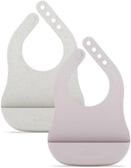 Lalo The Bib, Adjustable Non-Toxic Silicone Baby Bib by Lalo