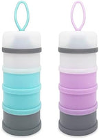 Baby Formula Dispenser, Portable Milk Powder Dispenser Container, Baby Feeding by LADISO