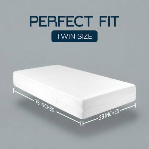 Bulk 10-Pack Hotel Twin Size Mattress Encasement 100% Waterproof - Image 2