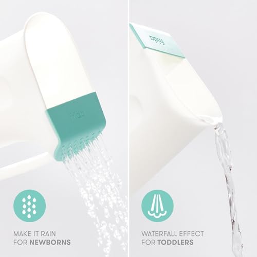 Frida Baby Control The Flow Bath Rinse Cup, Tear Free Rinser to Wash Hair and - Image 4
