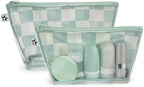 Tiny Twinkle Diaper Bag Organizing Pouches | 2 Pack Mess-Proof Travel Organizer by TinyTwinkle