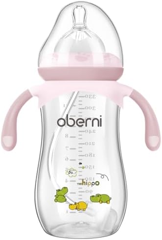 Oberni Toddler Milk Bottle 330ml/11oz, Anti-Colic Baby Bottle by oberni