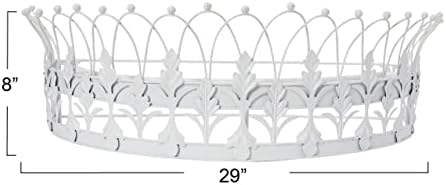Creative Co-Op Decorative Metal Curtain or Canopy Crown - Image 3