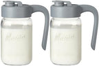 Mason Jar Pitcher, Glass Pitcher by spreccio