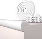 Baby Corner Protector Guards, 6.6FT 0.47'' Thick, Peel and Stick by QYV