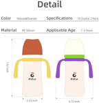 Piifur Sippy Cups for Toddlers 1-3 No Spill Straw - Image 7