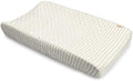 Crane Baby 100% Organic Cotton Change Pad Cover, Neutral Stripe Pattern by CraneBaby