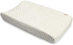 Crane Baby 100% Organic Cotton Change Pad Cover, Neutral Stripe Pattern by CraneBaby