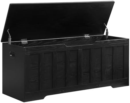 VANKILEY 47.2" Storage Chest Extra Large, Storage Bench by Unknown