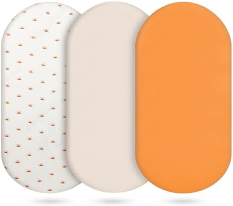 Baby Bassinet Sheets Cotton 3 Pack by Unknown