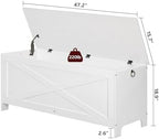 MAHANCRIS 47.2" Storage Chest - Image 3