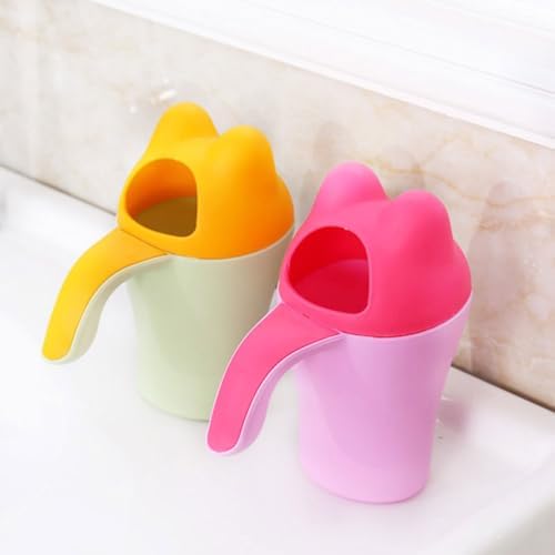2pcs Shampoo Rinse Cup Pp TPE Shower Bath Rinser - Image 6