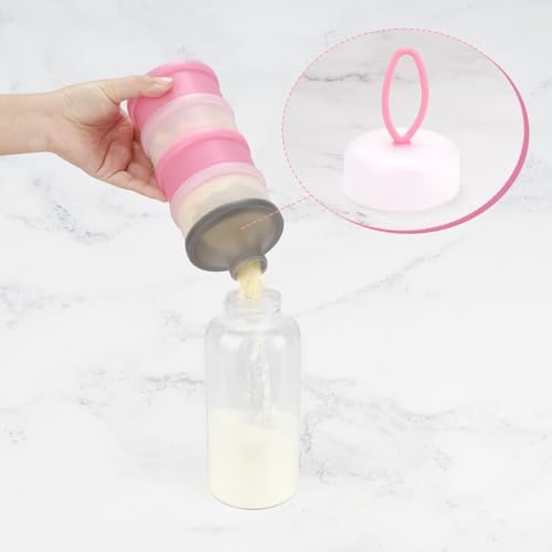 Accmor 2 Pack Baby Formula Dispenser On The Go, Stackable Formula Dispenser - Image 5