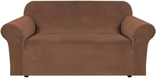 H.VERSAILTEX Stretch Velvet Loveseat Covers by HVERSAILTEX