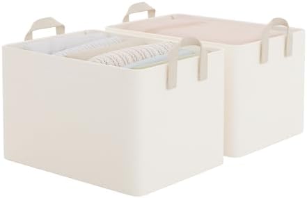 StorageWorks Fabric Storage Bins, Storage Basket by StorageWorks