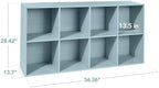 Best Choice Products Kids Bookcase 8-Cube Storage Organizer, 13.5in Shelf - Image 2