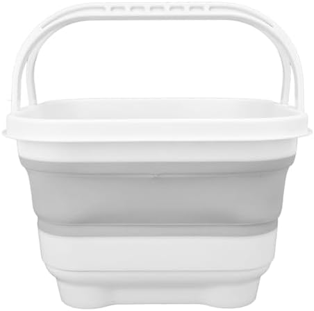 Foldable Bath Toy Holder With Removable Base | Drying Cute Storage Bin by Unknown
