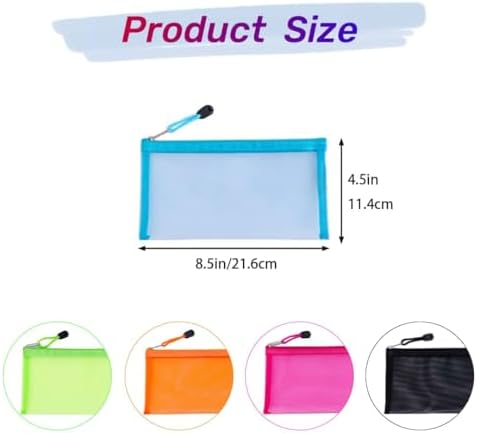 Small Mesh Pencil Pouch Bag - Image 2