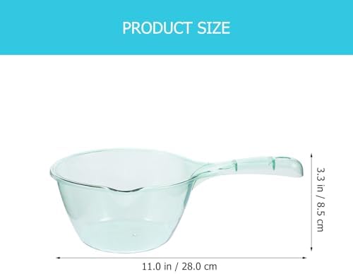 3pcs Plastic Water Ladle with Long Handle - Image 2