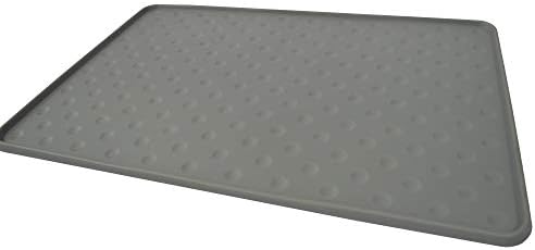 PetFusion Toughgrip Large Plus Dog Food Mat. Waterproof, Extra Tough FDA Grade by PetFusion