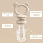 Baby Breastmilk Popsicle Molds & Baby Fruit Feeder, Infant Food Freezer Tray - Image 4
