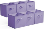 GRANNY SAYS 11 Inch Cube Storage Bins, Lavender Purple by GRANNYSAYS