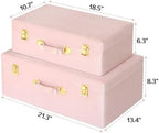 HofferRuffer Velvet Storage Trunks - Image 6
