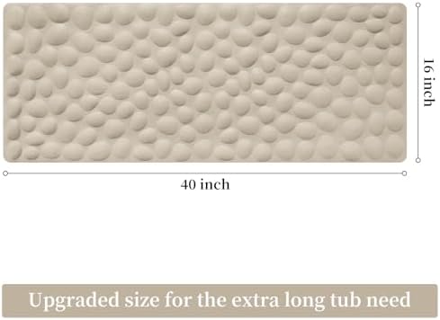 OTHWAY Bathtub Mat Non Slip, Rubber Bath Mat - Image 3