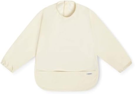 Lalo Long Sleeve Smock Bib, Machine Washable, Waterproof by Lalo