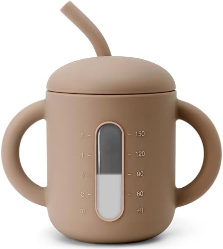 SAMiGO Silicone Baby Straw Cup Sippy Cup by SAMiGO