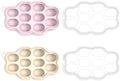 KingKam Breastmilk Popsicle Molds, Baby Fruit Feeder Teething Tray, 2 Pack by KingKam